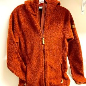 Fjallraven Kaitum Hoodie in burnt orange